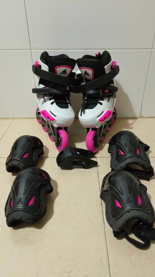 Patines línea Rollerblade Apex G Talla 29 - 32