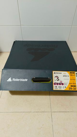 Patines línea Rollerblade Apex G Talla 29 - 32