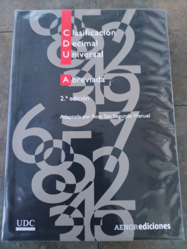 Clasificación decimal universal abreviada (CDUA)