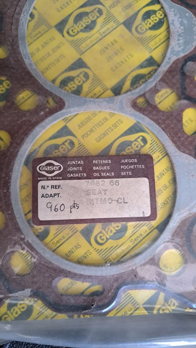 Juntas de culata de clasicos