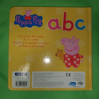 Lote peppa pig libro y puzzle pepa pig