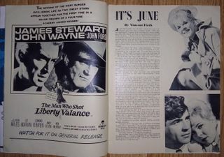 Revista  "ABC Film Review"  Jun. 1962 Paul Newman!