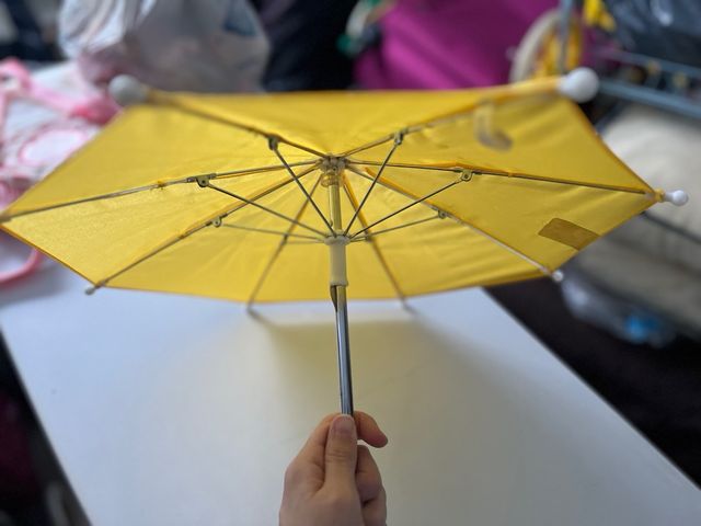 Sombrilla Cochecito Muñecas