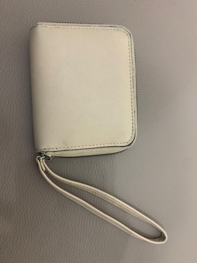 Cartera monedero beige Pepco