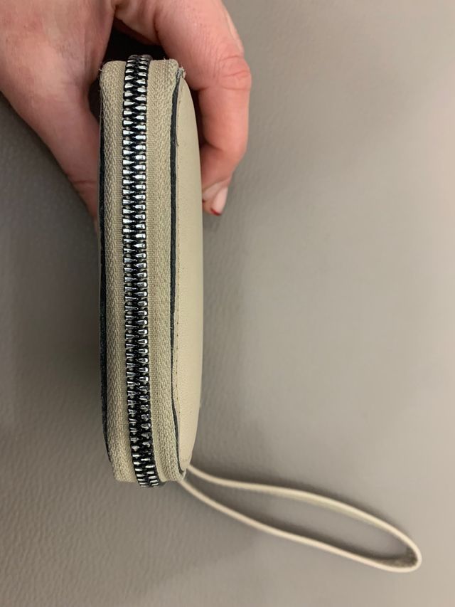 Cartera monedero beige Pepco
