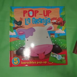 Libro cuentos hadas, libro pop up