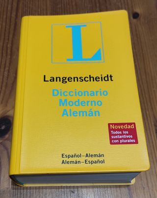 Diccionario moderno alemán