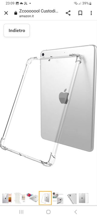 Hpory Custodia protettiva per iPhone XR 360