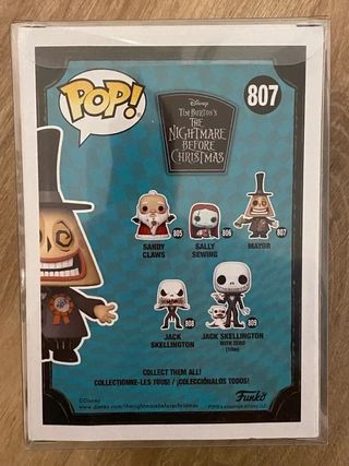 Funko Pop Mayor Diamond Pesadilla antes de Navidad