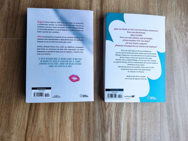 Libros A través de mí ventana y A través de ti