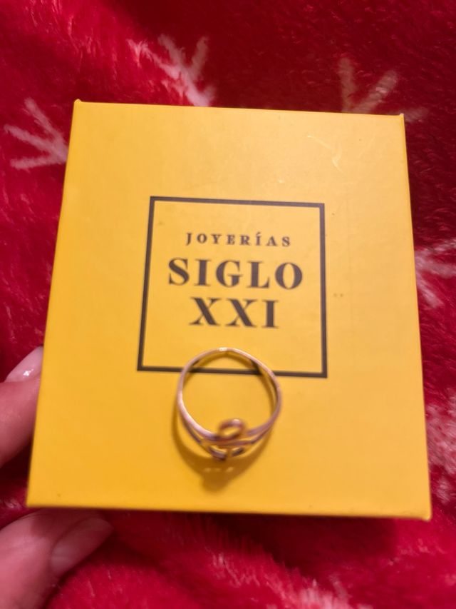 anillo plata clave de sol