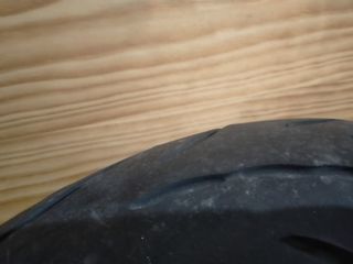Rueda trasera moto
