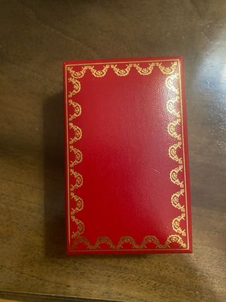 Encendedor Cartier chapado en oro