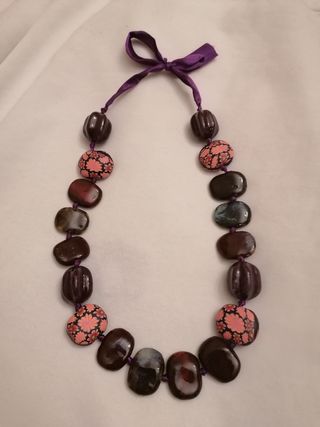 Colgante de piedras naturales