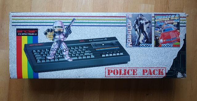 Ordenador sinclair zx spectrum police pack