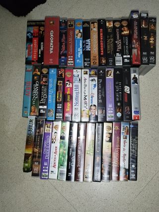 Lote de películas de VHS