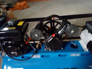 Compresor aire mixto gasolina electrico