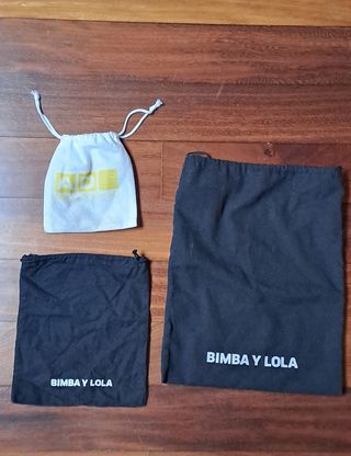 Bolsas de tela Bimba y Lola originales y