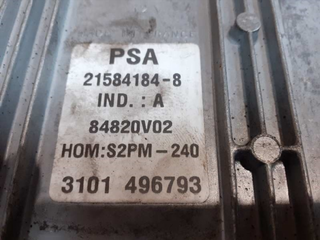 CENTRALITA MOTOR UCE CITROEN C5 II 0 1.8 16V (RC6F