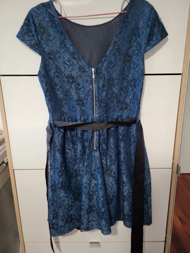 vestido azul