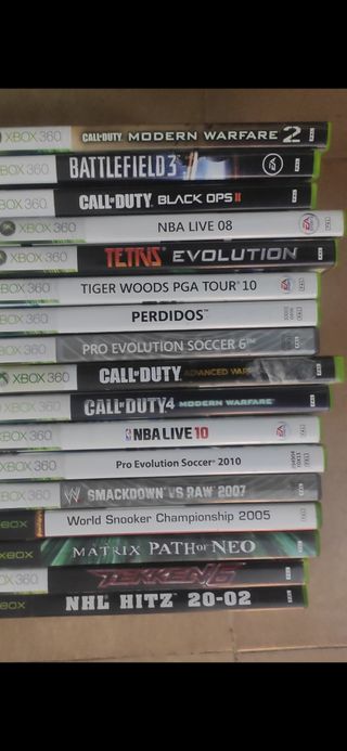 Juegos xbox 360  lote