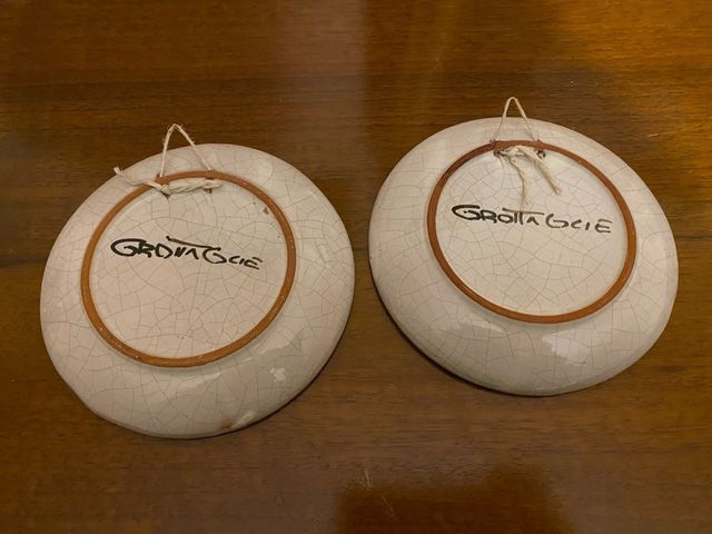 Piatti in ceramica di Grottaglie