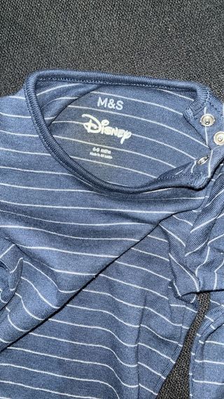 Salopette jeans winnie the pooh