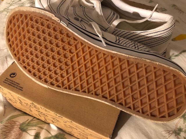 Zapatillas Vans 42 blancas