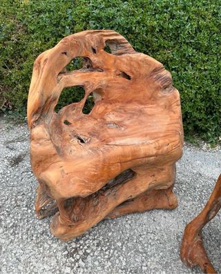 Conjunto mobiliario exterior madera teca