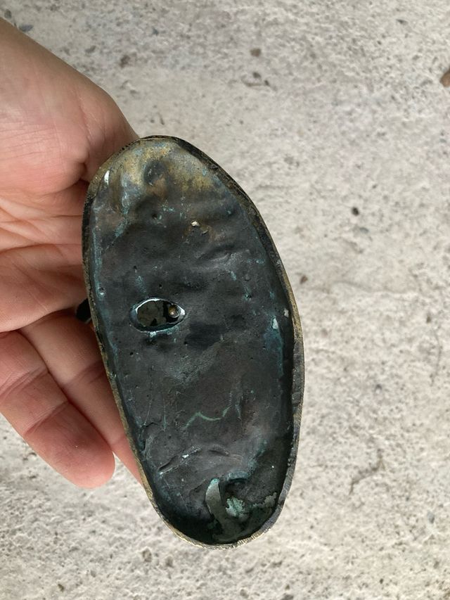 Statua guerriero Galata morente XIX sec. Bronzo