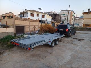 Transporte Coches, Maquinaria, etc,Batea Remolque
