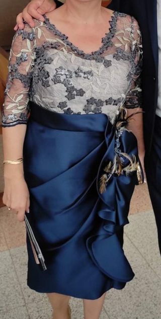 Vestido de fiesta alta costura
