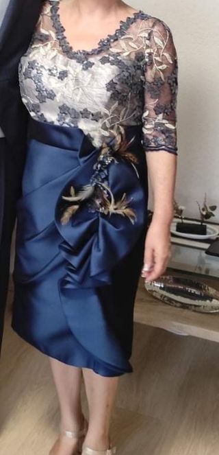 Vestido de fiesta alta costura