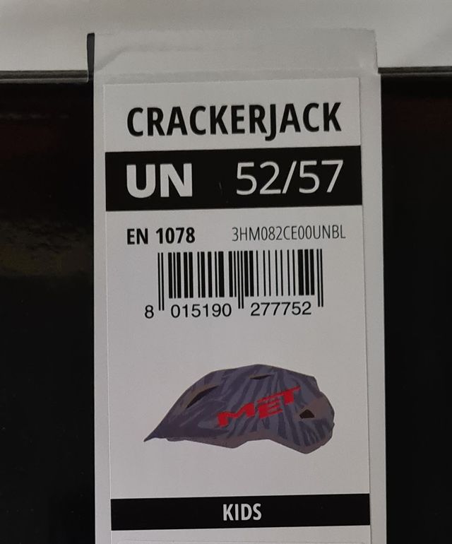 Casco MET crackerjack junior
