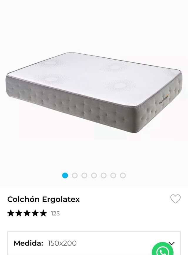 colchon ergolatex 150X200