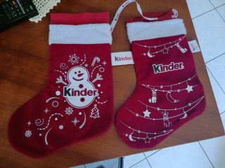 5 Calze Befana Kinder Happymania in velluto