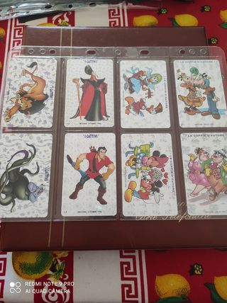 8 Schede Telefoniche Disney