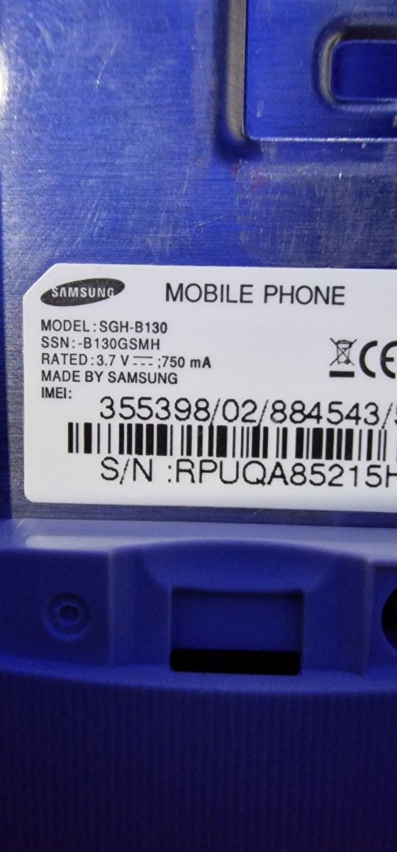 SAMSUNG SGH B130 LIBRE
