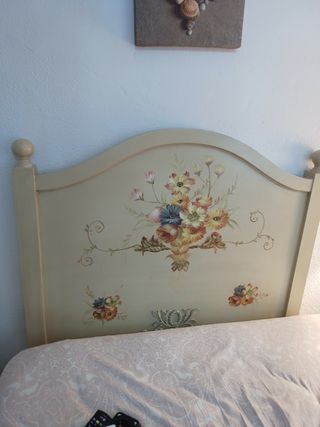 Madera estilo romántico, envío el cabecero 
