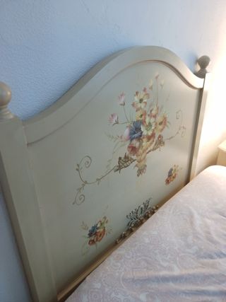 Madera estilo romántico, envío el cabecero 