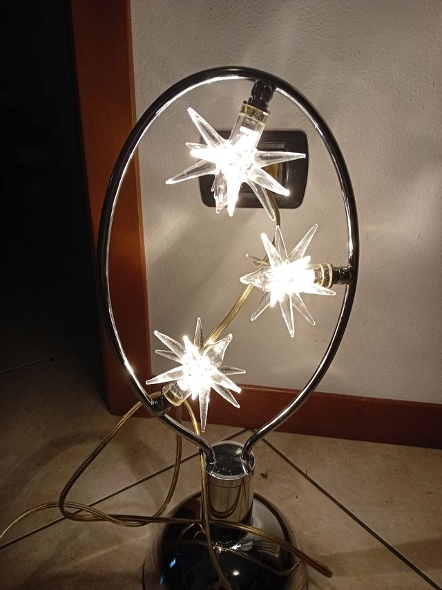 Lampada da tavolo vintage aculeo mancante