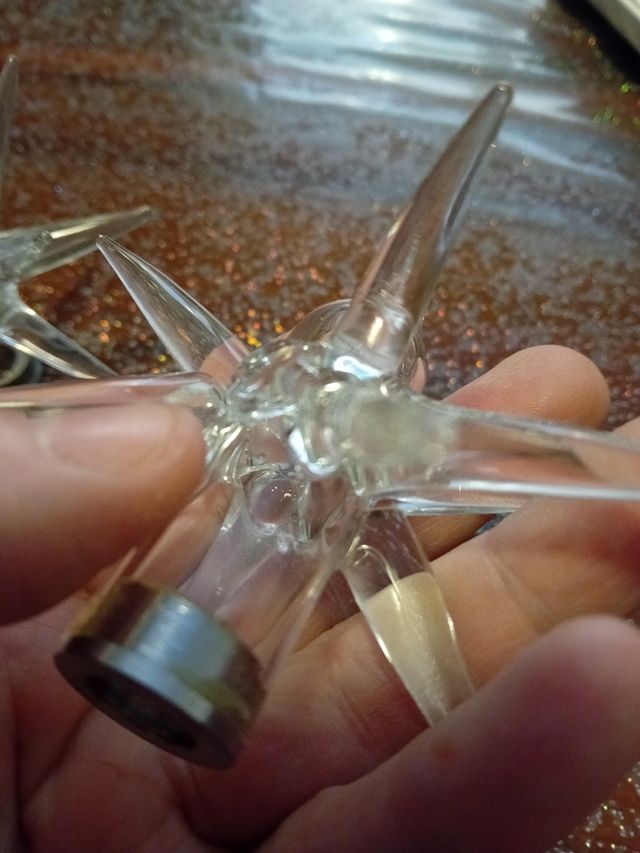 Lampada da tavolo vintage aculeo mancante