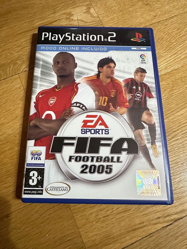 juego play 2 fifa 2005