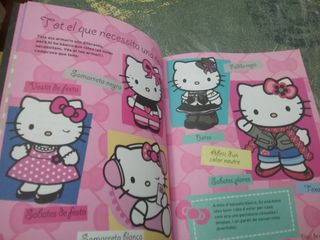llibre diari  moda HELLO KITTY,nou,català