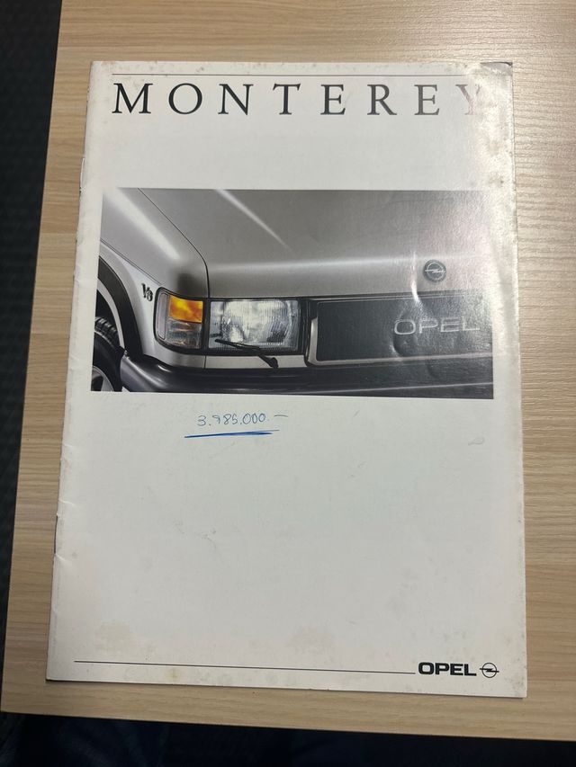 Catalogo Opel Monterey
