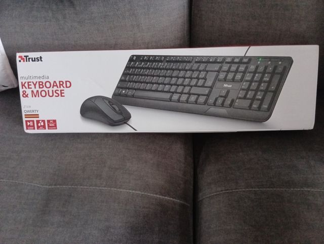 Teclado y ratón Trust