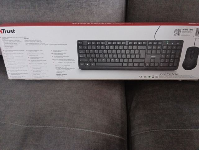 Teclado y ratón Trust