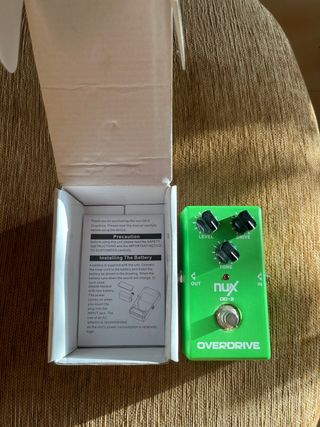 Pedal overdrive Nux OD-3 clon tube screemer