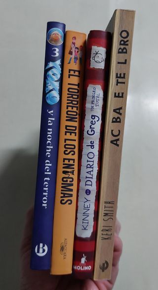 Libros juveniles, diario de Greg y otros