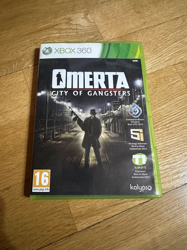 juego xbox 360 omerta